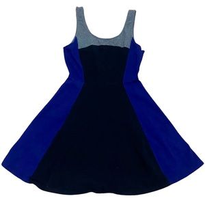 💙 Express Color-block skater dress 💙